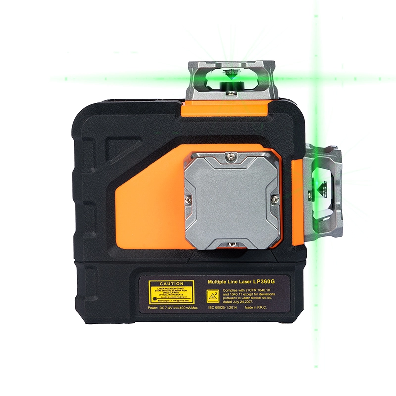 3D ultrahelder groen laseriveau